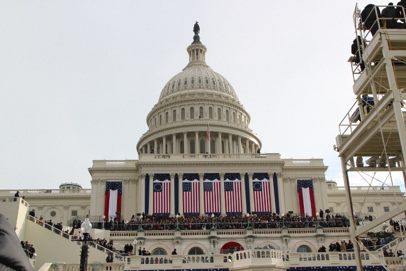 米連邦議会議事堂=2013年1月、古本陽荘撮影