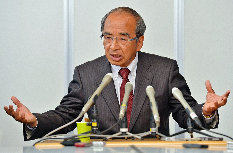 大分県の広瀬勝貞知事=矢頭智剛撮影