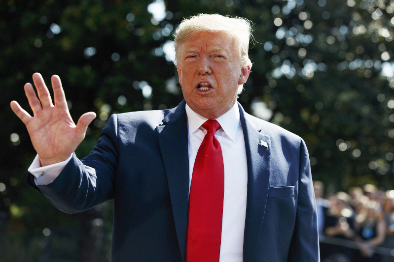 トランプ米大統領=AP