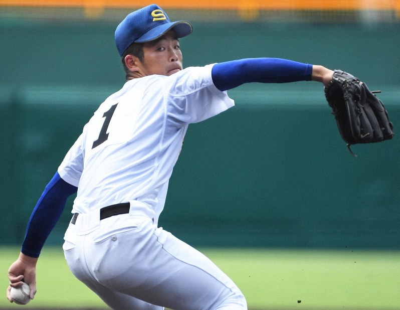 聖光学院2019年甲子園ユニホーム選手着用背番号11番箱山選手 聖光学院