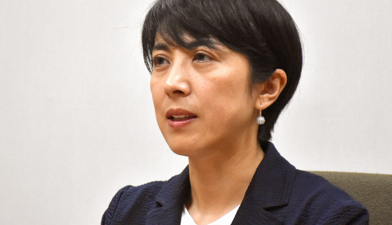寺田静氏=須藤孝撮影
