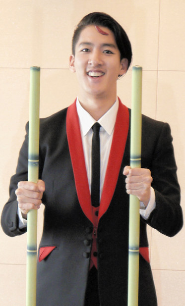 歌舞伎俳優の尾上右近=田中博子撮影