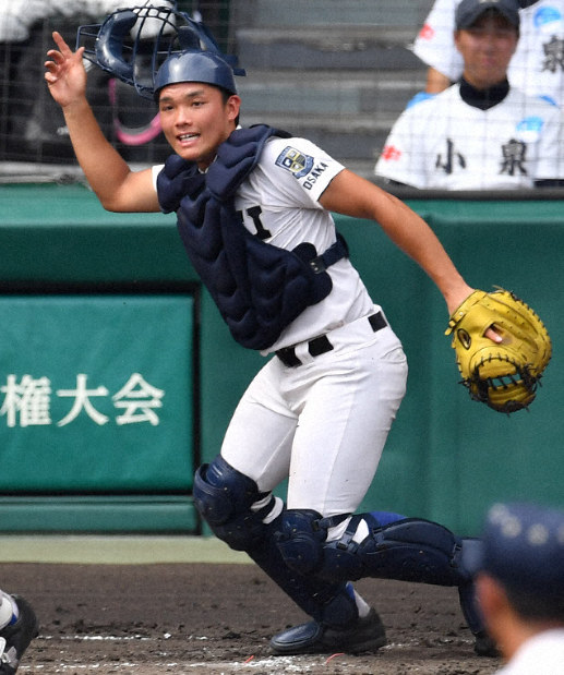 笑顔と涙の全国制覇 履正社・野口 チーム内の亀裂乗り越え、主将の重責