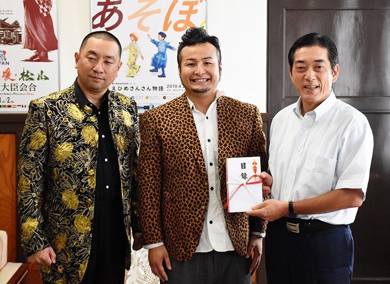 西日本豪雨 県出身芸人のｒｇさんら義援金 ライブ収益など 愛媛 毎日新聞