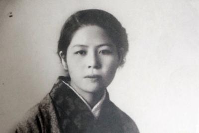 日本に帰れないまま旧満州で亡くなった赤崎さんのお母さんの隆子さん＝赤崎さん提供