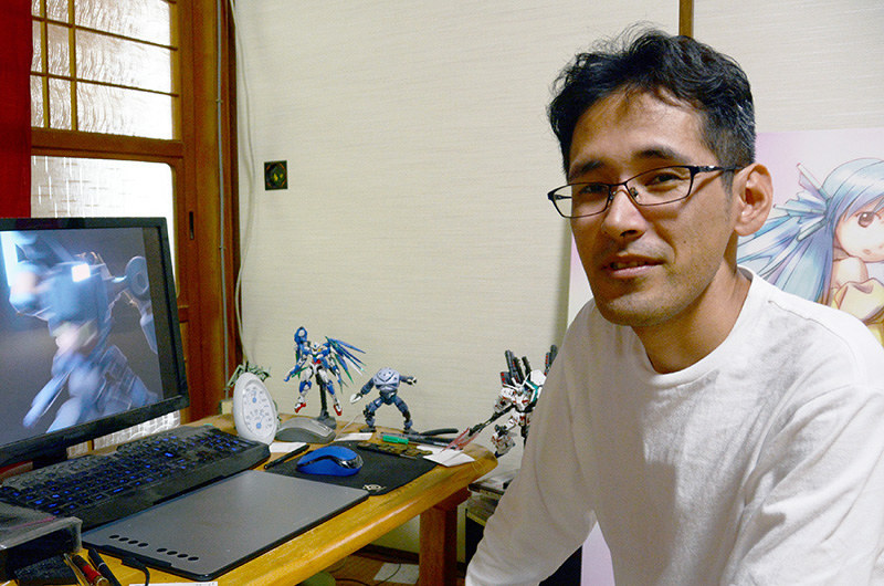 個展 枠とらわれず描く喜び 自閉症スペクトラム障害 新井啓介さん 来月３日から初 脱力系イラスト ３ｄ映像も 広島 毎日新聞