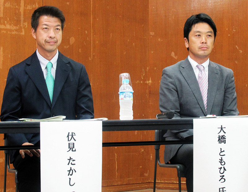 選挙 枚方市長選 あす告示 立候補予定２人 公開討論 大阪 毎日新聞