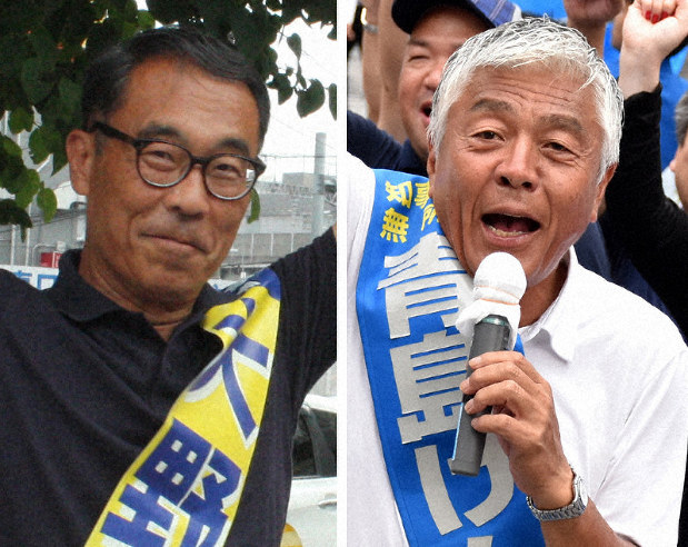 【左】大野元裕氏【右】青島健太氏