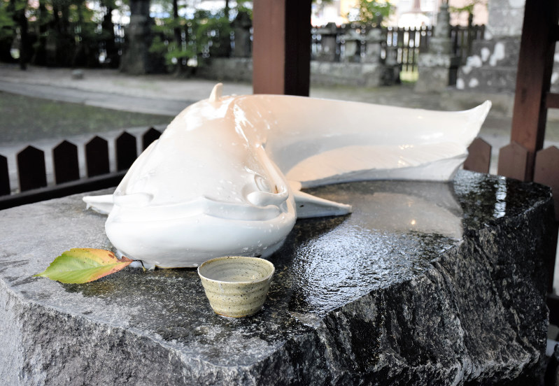 肥前百景：／５ 豊玉姫神社 「美肌の神様」に多くの女性 ／佐賀  毎日新聞