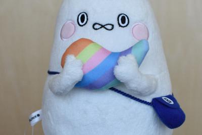 「BUNKO」のぬいぐるみ