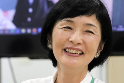 田中弥生さん＝東京都千代田区で２０１９年８月２０日、宮武祐希撮影