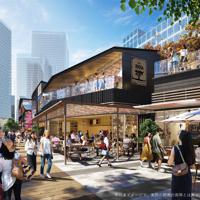 首都高が地下化された後の日本橋の再開発イメージ