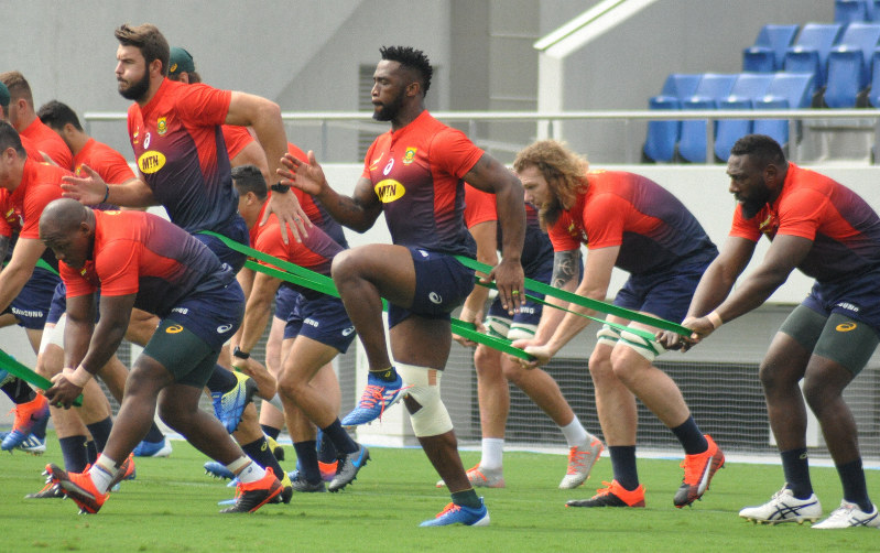 ラグビーw杯 ラグビー日本代表 攻守の連係を確認 6日 南アと対戦 毎日新聞
