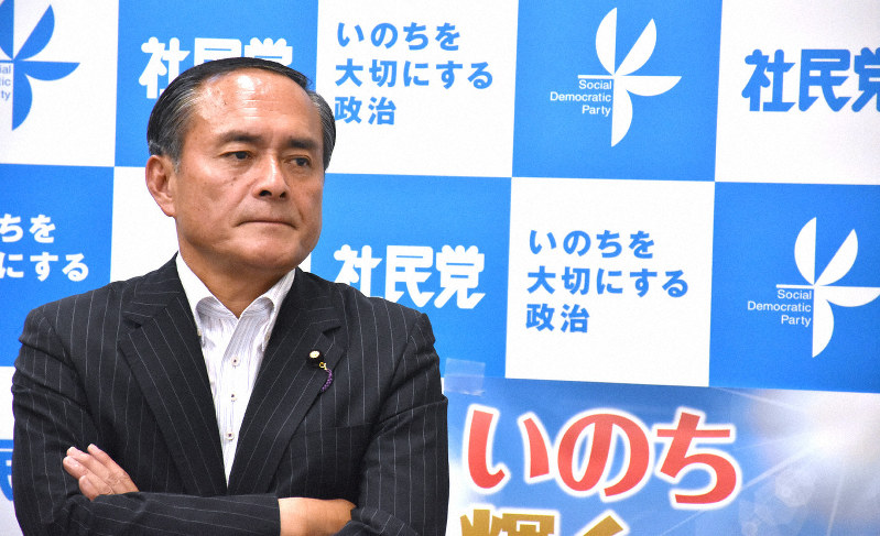 吉田忠智参院議員=須藤孝撮影