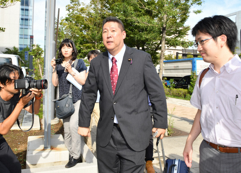 n国 立花党首 いったん国会議員辞めます 参院埼玉補選出馬へ 東京新聞 Tokyo Web