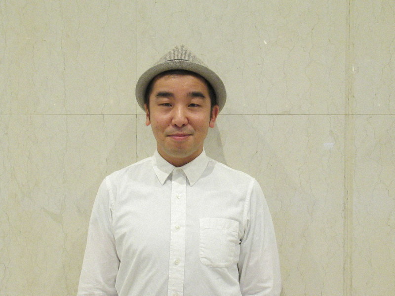 劇団「桃園会」の劇作家、橋本健司=畑律江撮影