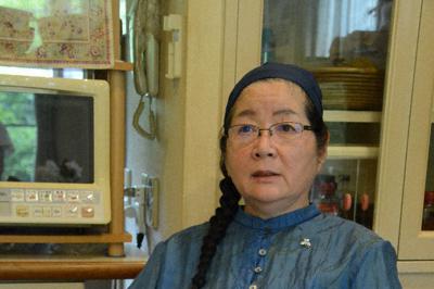 父から聞いたシベリア抑留の話をする素子さん