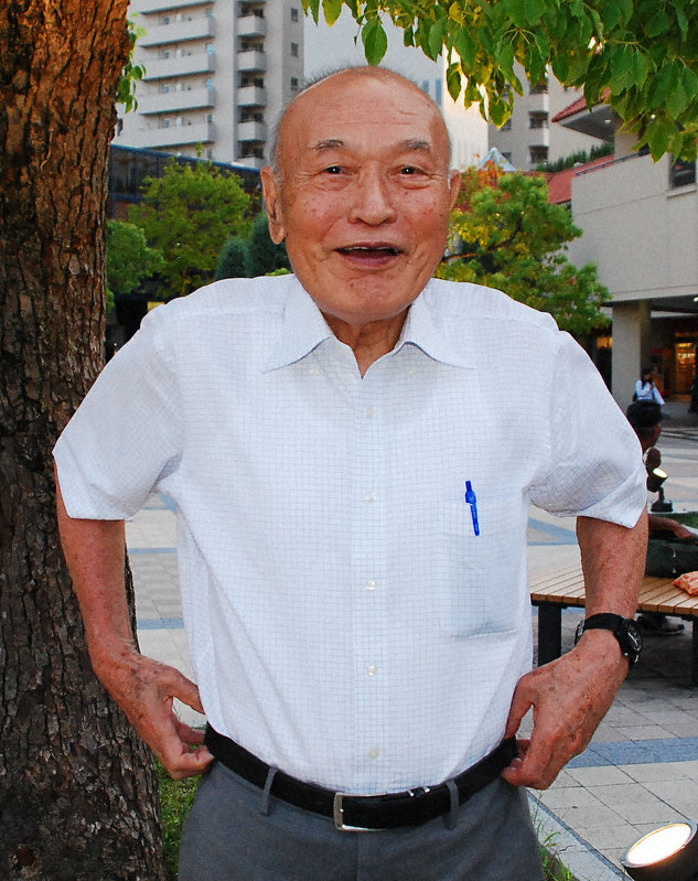 NPO法人まち・コミュニケーション理事の田中保三さん=神戸市で、渡辺諒撮影