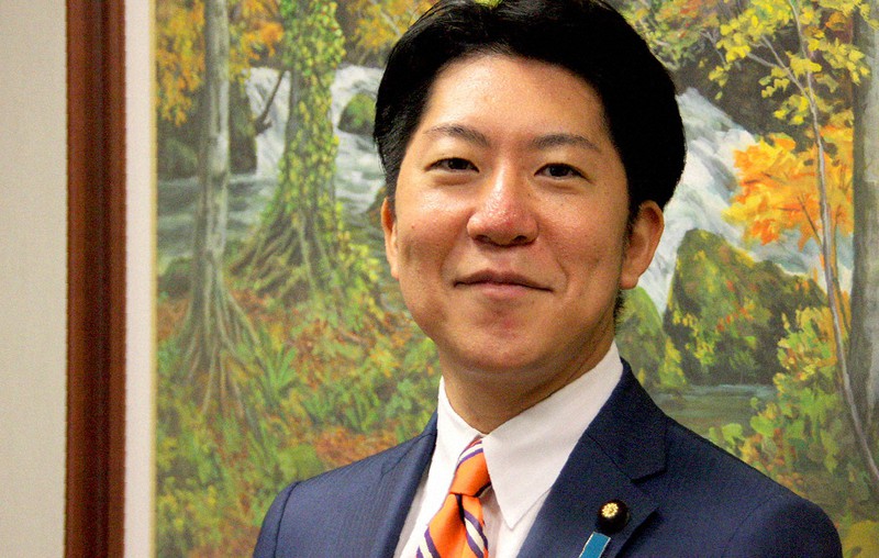 佐藤啓参院議員=高橋恵子撮影