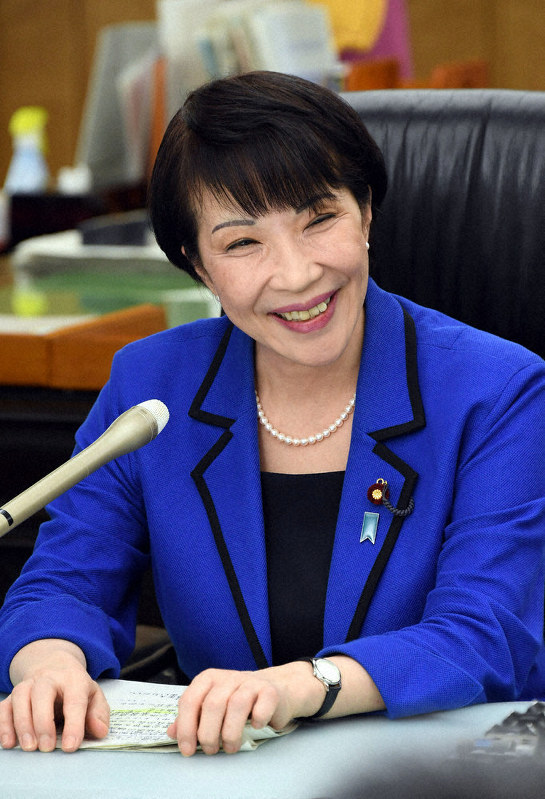 高市早苗総務相=根岸基弘撮影