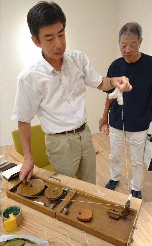 支局長からの手紙 糸を紡ぐガンディー学者 香川 毎日新聞