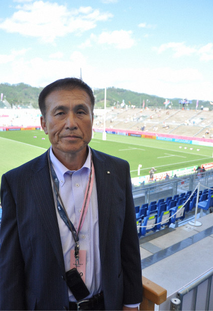 ラグビーW杯 新日鉄釜石OBの石山さん 震災から8年 夢のような光景に 