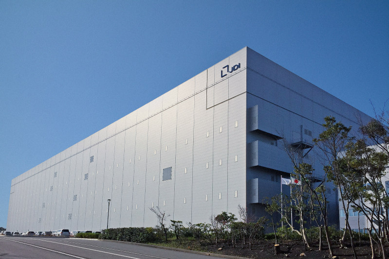 JDIの工場=石川県白山市