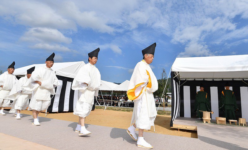 皇室：大嘗祭で使う米収穫 京都と栃木で「斎田抜穂の儀」 [写真特集6/5