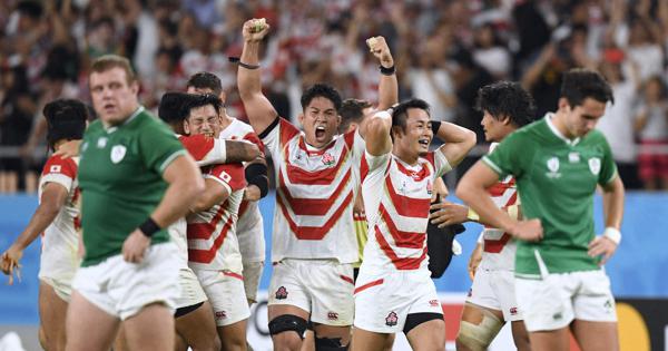 粘りの防御光る 10回目の正直アイルランド降す ラグビー日本金星