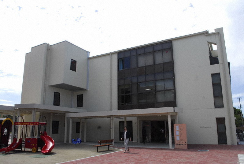 10月からオープンする尼崎市子ども育ち支援センター「いくしあ」=兵庫県尼崎市若王寺2で、近藤諭撮影