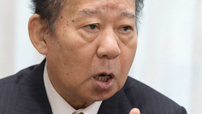 二階俊博氏=川田雅浩撮影