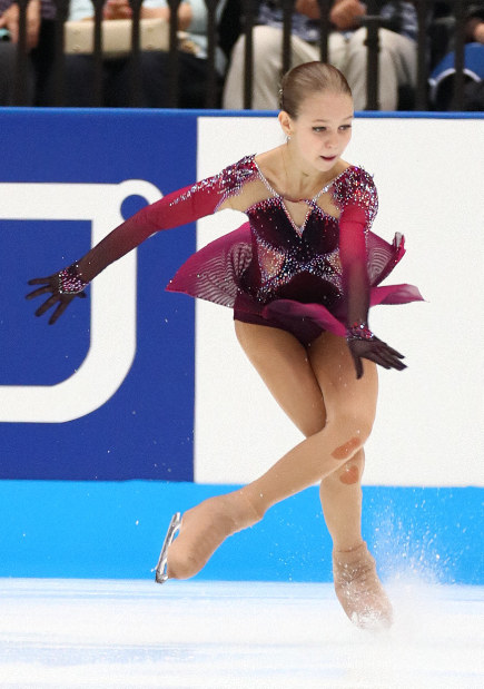 トルソワ 4度の4回転で衝撃の日本デビュー フィギュアジャパンオープン