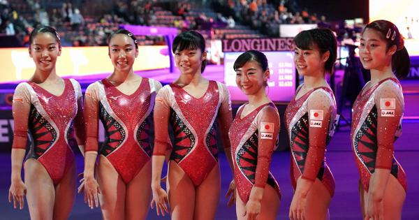 体操日本女子、東京五輪の団体出場枠獲得 4大会連続 [写真特集6/19