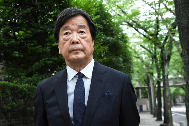 田中均氏=根岸基弘撮影