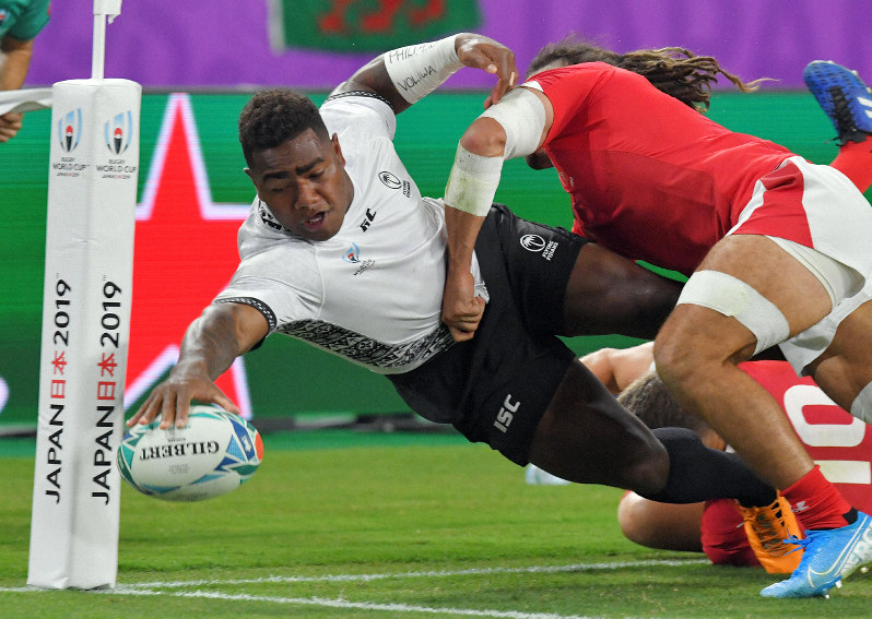 誇りを見せたフィジー 世界2位ウェールズを最後まで苦しめ | 毎日新聞