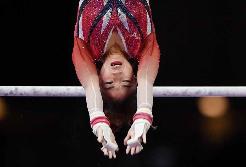 寺本13位、畠田17位 バイルスが最多16個目の金 世界体操女子個人総合
