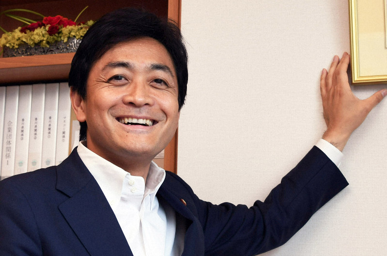 玉木雄一郎氏=根岸基弘撮影
