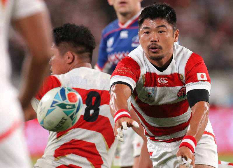 世界へ挑んだ先駆者 クローザー担うSH田中 ラグビーW杯13日夜