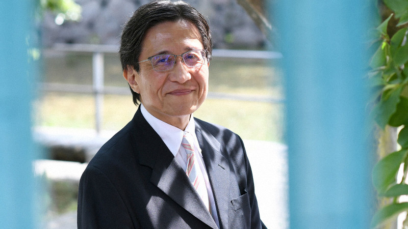 松井孝治氏=内藤絵美撮影