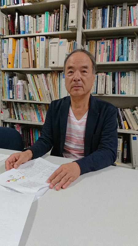 同志社大の立木茂雄教授=2019年10月8日、井上元宏撮影