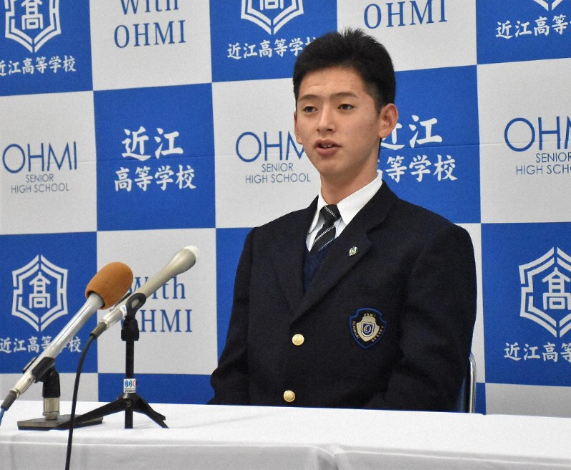 近江・林ドラフト指名なし「3年後は必ず」 決意胸に社会人の強豪西濃