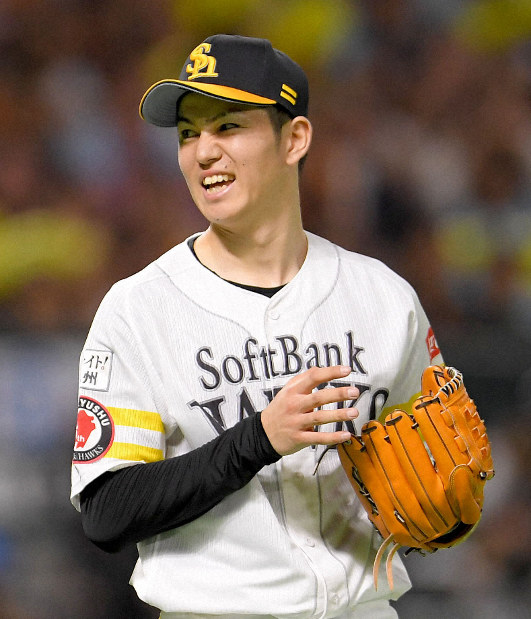 高橋礼投手最優秀新人賞Tシャツ 漢字Tシャツ 2枚セット ソフトバンク