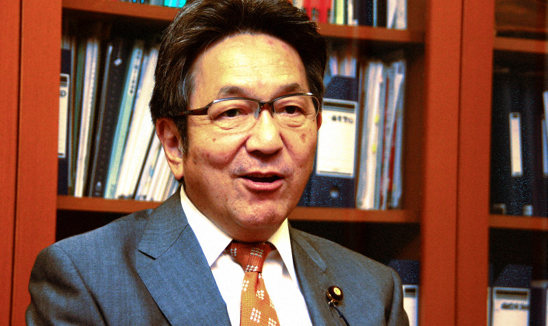 杉尾秀哉参院議員=高橋恵子撮影