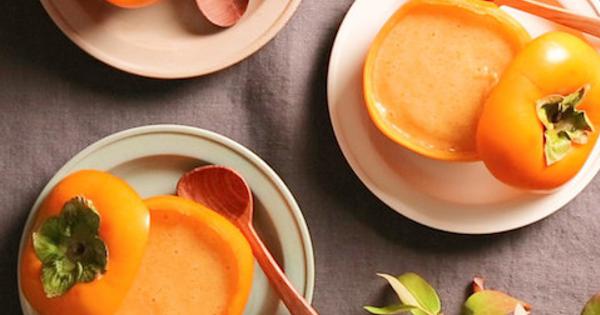 クックパッドニュース 材料3つ 寒天もゼラチンも使わずに 柿プリン ができちゃった 毎日新聞
