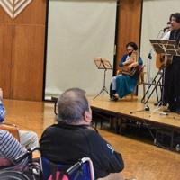 胎児性水俣病患者も参加した黒坂さんのコンサート