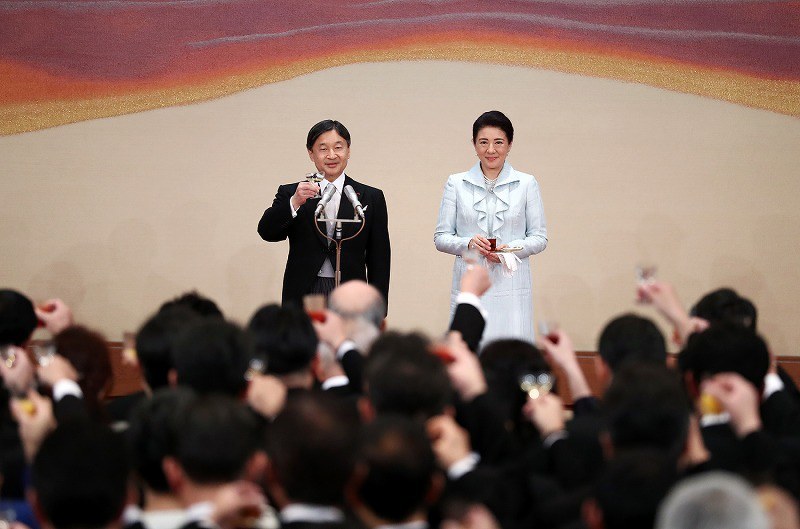 天皇陛下の即位 「饗宴の儀」の第3回 王貞治さんら [写真特集10