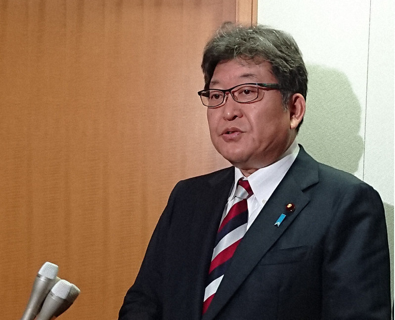 「身の丈」発言について謝罪する萩生田光一文部科学相=文科省で2019年10月28日、千脇康平撮影