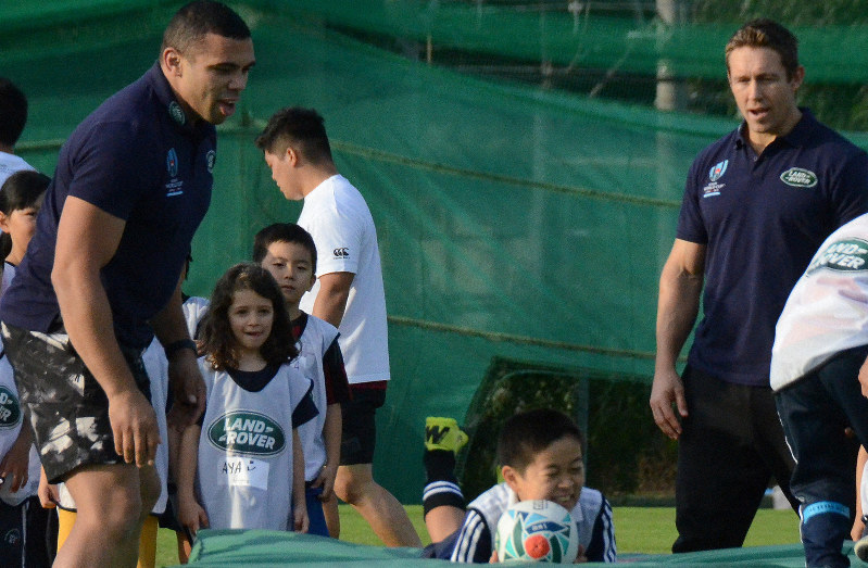 3大会前に決勝で対戦したレジェンドがエール ラグビーW杯 | 毎日新聞