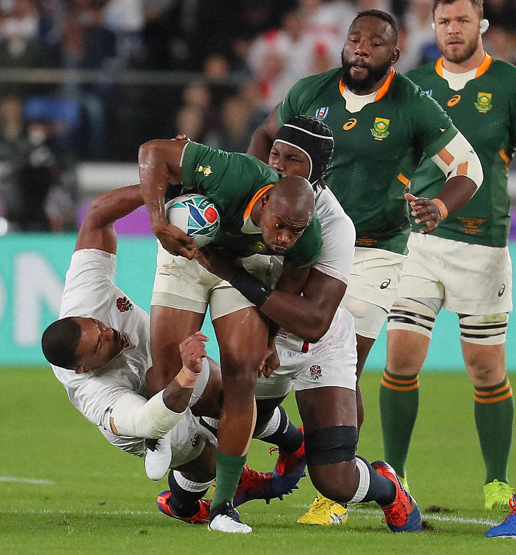 ラグビーW杯：決勝 ○イングランド12 vs 32 南アフリカ○ | 毎日新聞