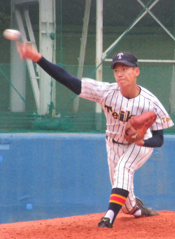 帝京リリーフエース柳沼4回無失点 日大三打線ピシャリ 秋季高校野球東京大会 毎日新聞